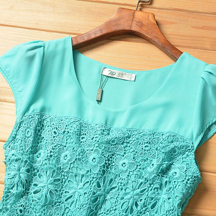 Платье лазурного цвета (44/46)