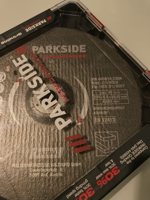 Set pânze flex 230mm Parkside Performance