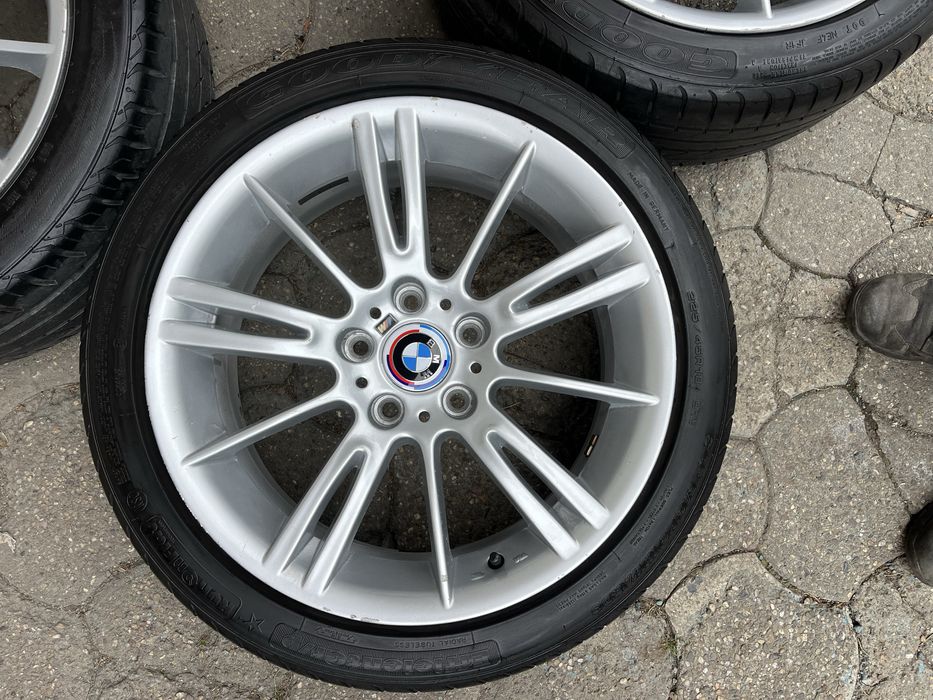 Jante aliaj 5x120mm, anvelope vara 225/45 R18, BMW X1, E90, E91, E81 E87 F30 F31 F20