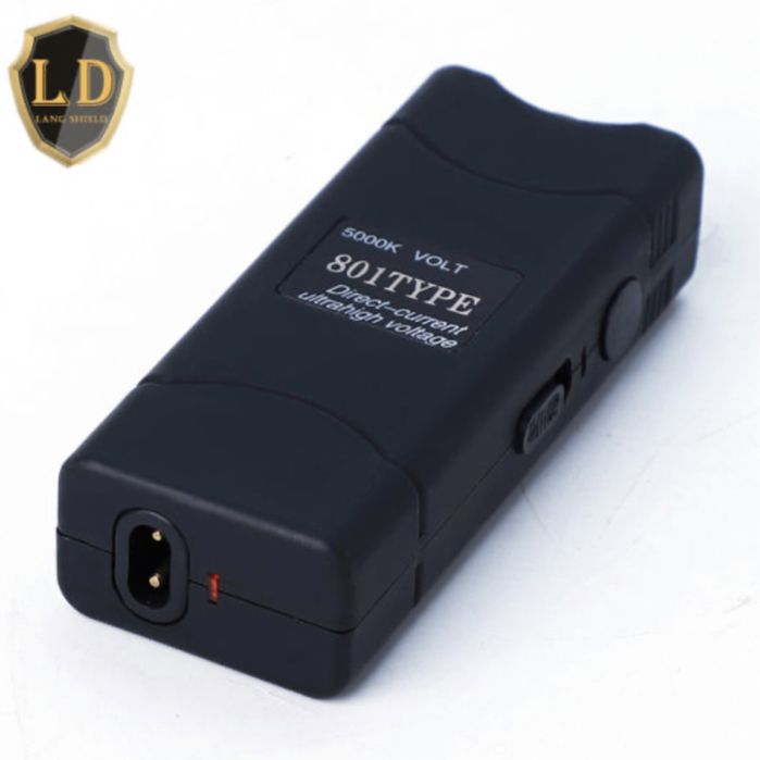 военен мощен електрошок удобен дизайн с лед фенер калъф за оцеляване