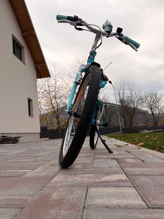 Bicicletă BTWIN Original 120 20" Decathlon copii 6-9 ani + accesorii