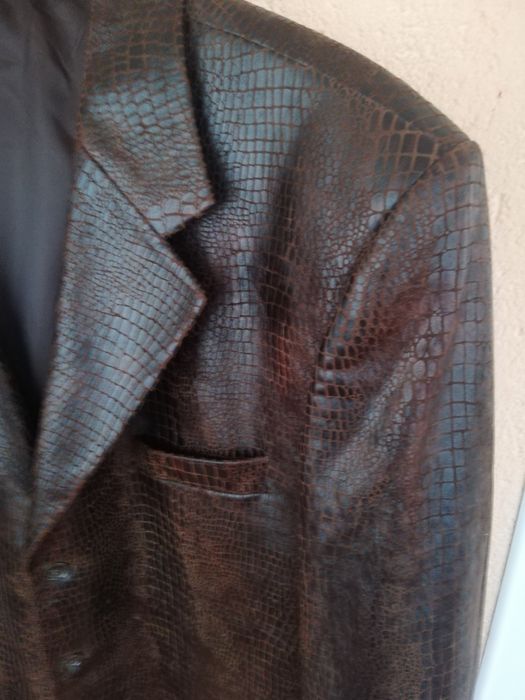 Sacou piele bărbati Teks Xl