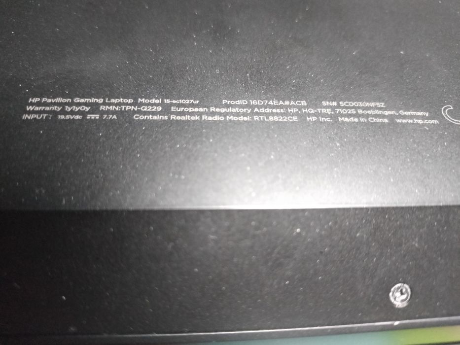 Продам ноутбук HP  180000т.