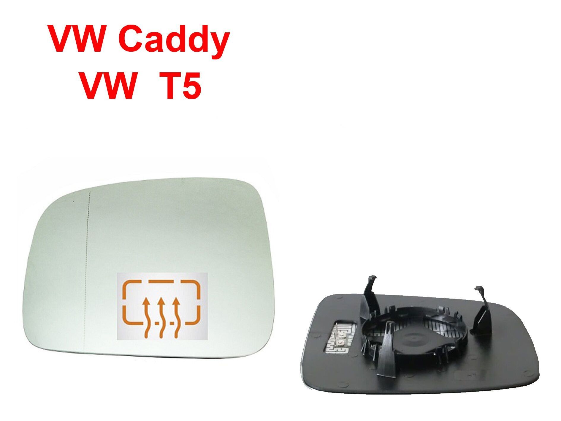 Стъкло за огледало за VW Transporter Т5,Т6 -Multivan - Caddy гр ...