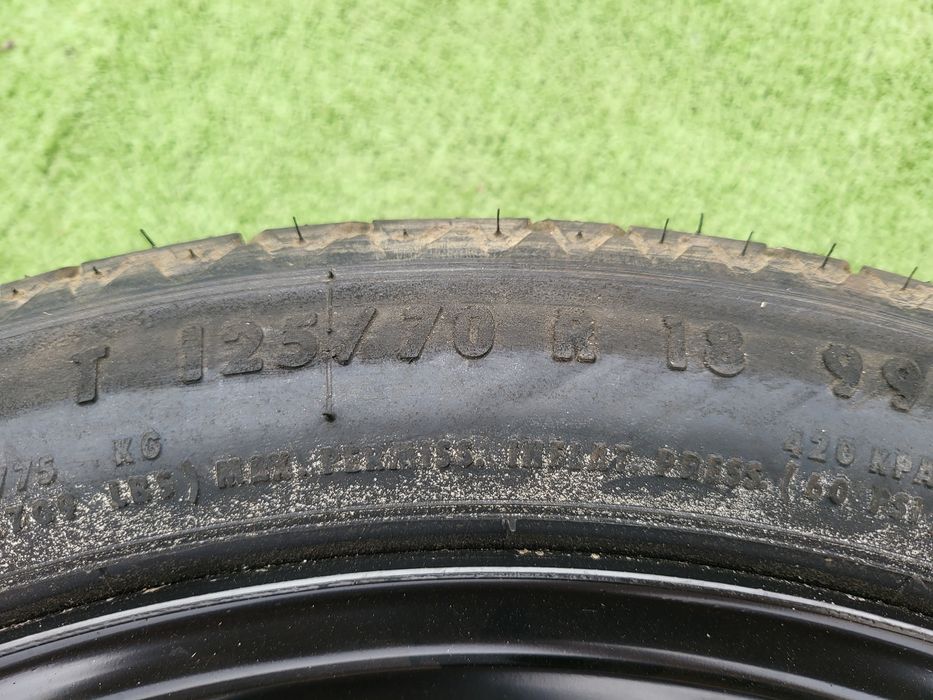 Резервна гума 18 5х112 Фолксваген,Сеат,Шкода,VW,Seat,Skoda,Ауди,Audi