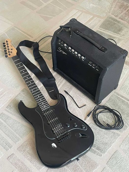 Электрогитара RockStel HSS + Smiger TG-30 | Срочно