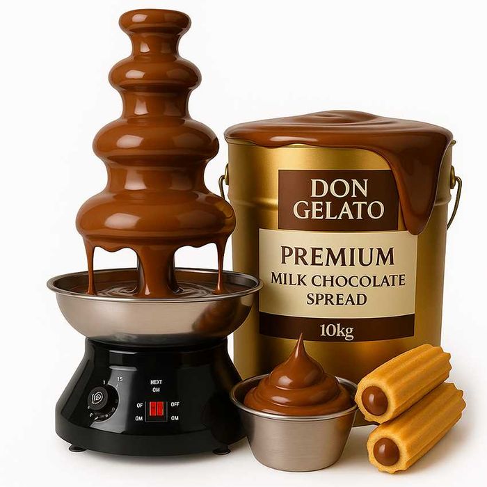 Професионален шоколадов фонтан Don Gelato 4 и 5 нива