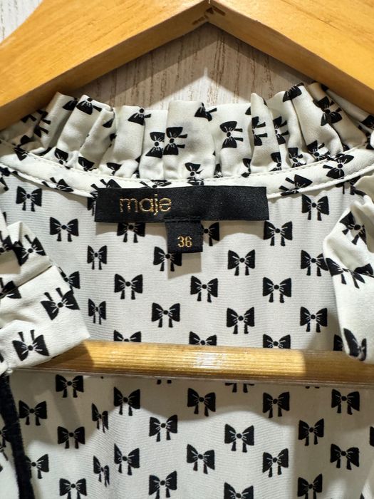 Рокля с дълъг ръкав Maje