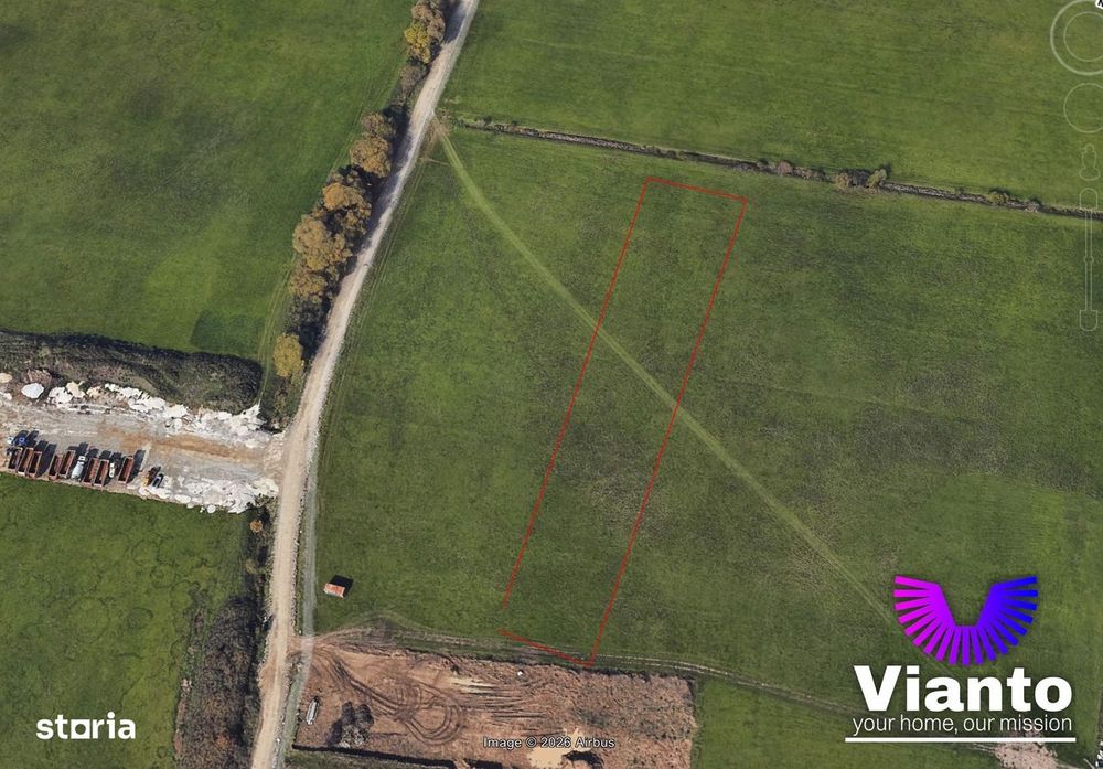 Comision 0% teren intravilan 4000 mpu zona industriala Vest