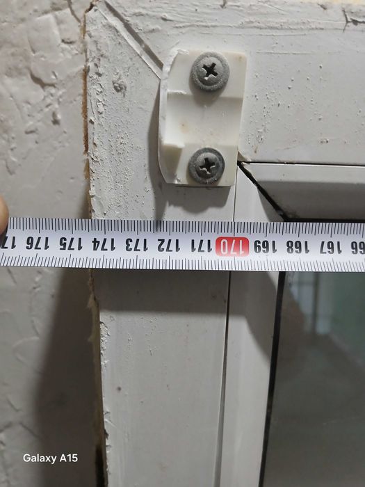 Отдам б/у пластиковые окна