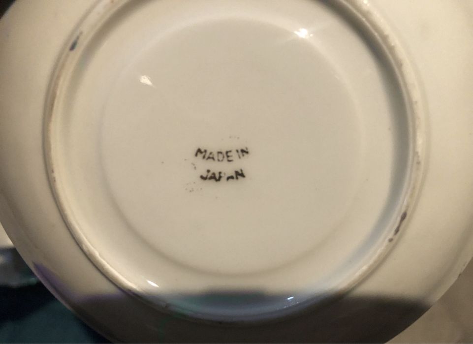 Сервиз антикварный, музыкальный