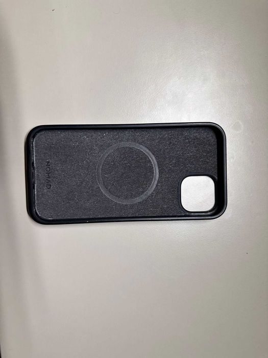 Smartphone Apple Iphone 15 Plus 128GB Black + Husa Nomad din piele