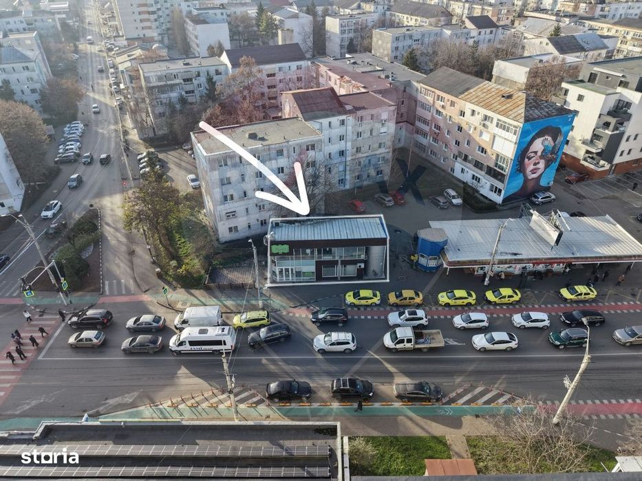 Cladire individuala 243 mp de inchiriat pe strada Mioritei