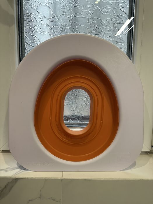 Комплект за приучаване на котки към тоалетна