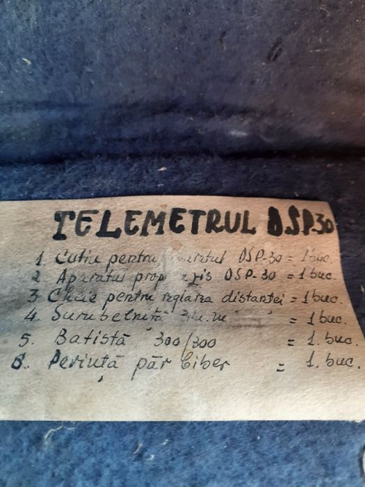 Telemetru cu baza de 0.30 m