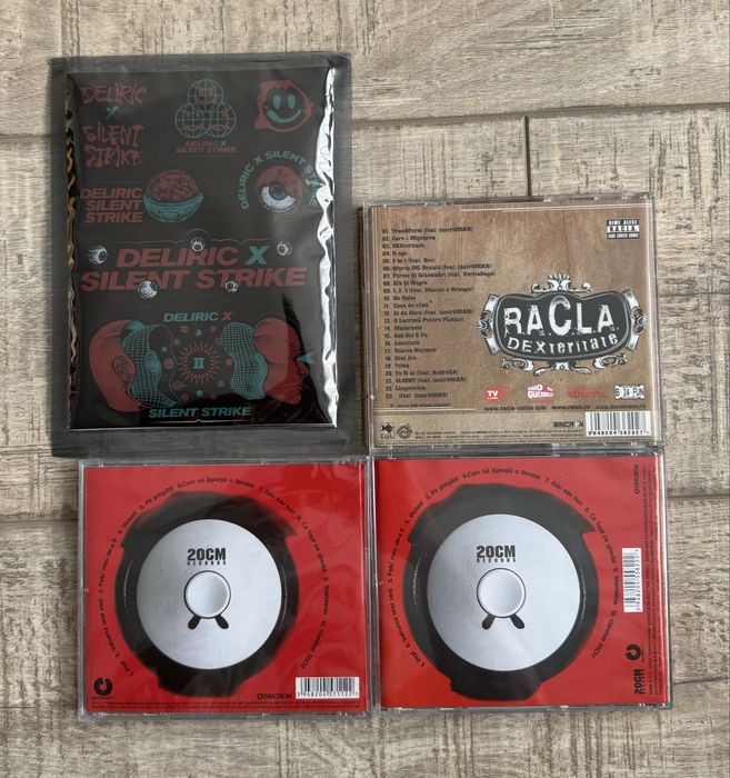 Lot 16 cd-uri muzica hip hop romaneasca Deva • OLX.ro