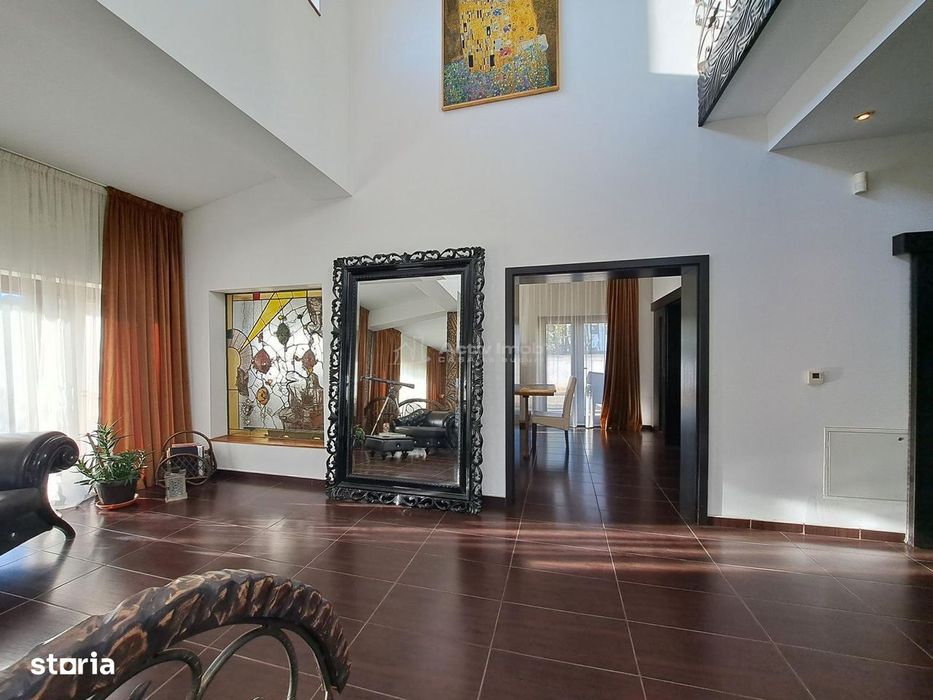 Casa cu piscina - Buftea - 8 camere - 4 bai - 620mp - 2500mp teren