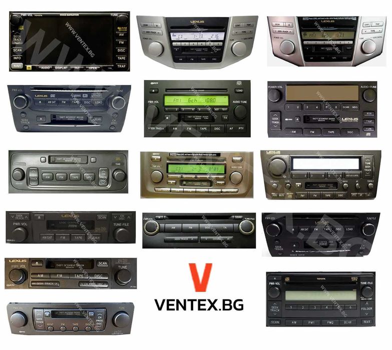 YATOUR чейнджър за Lexus RX 300, RX 350, RX 400H, IS 250 с USB и AUX