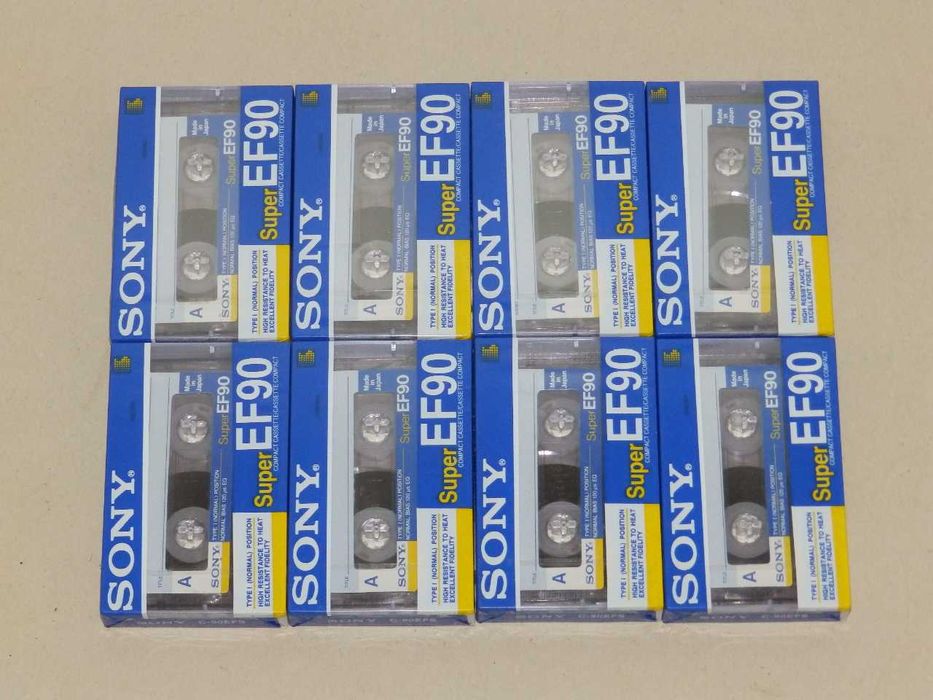 Нови аудио касети Sony EF 90