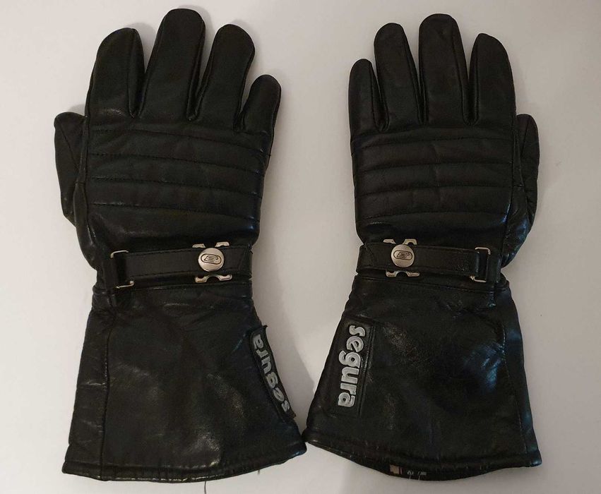 Manusi moto SEGURA, piese naturala, S / L