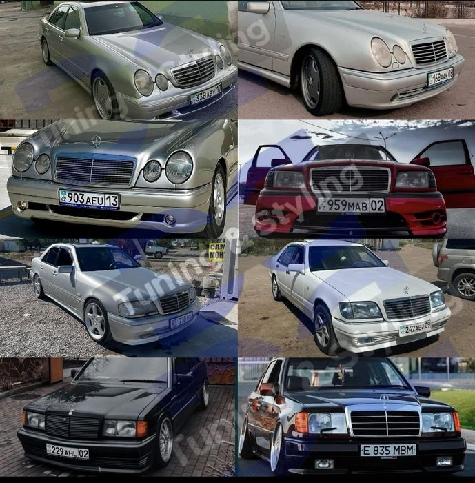 Пороги Бампер БМВ е46 е36 е34 е39 е38 Мерседес w124 w210 w202