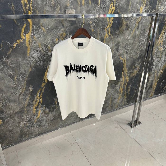 Tricou Balenciaga alb XL