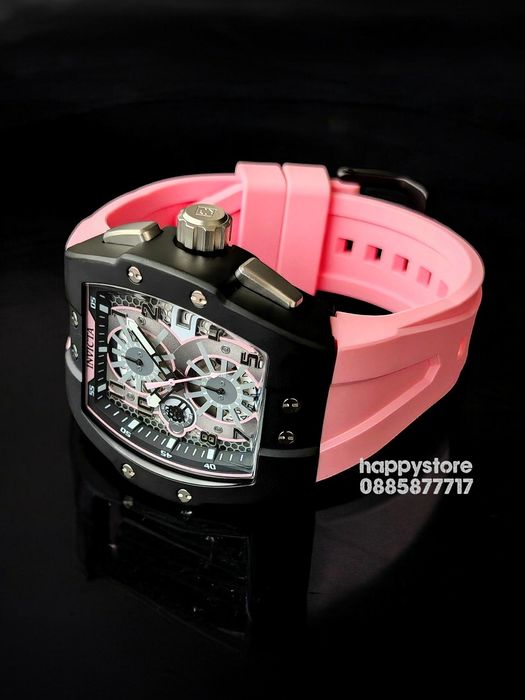 INVICTA Racing Strada Pink 47 mm, Инвикта нов ръчен часовник