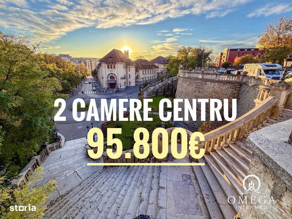 2 camere Centru 95800 Euro
