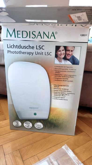 Лампа Генератор на слънчева светлина Medisana Phototherapy Unit LSC