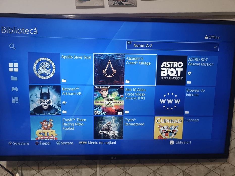 Vând PlayStation 4 slim modat
