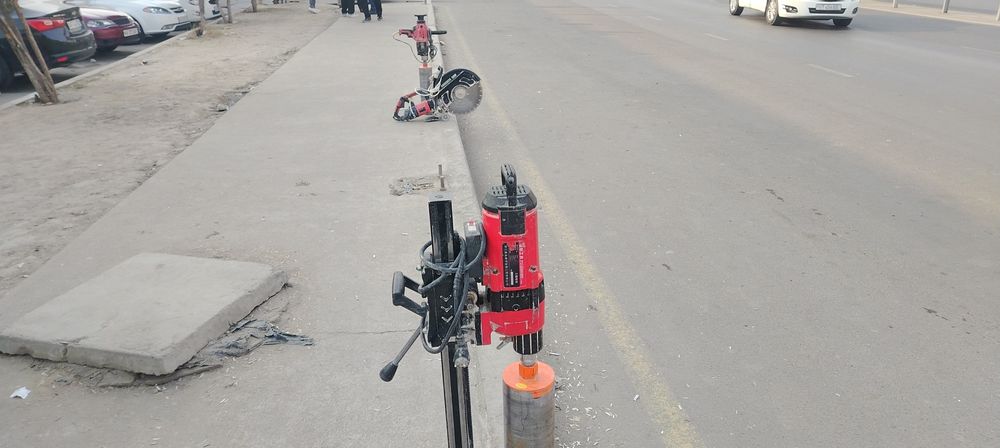 Almziy bur  алмаз бурение  Devor teshish СВЕРЛЕНИКные резка битонларни