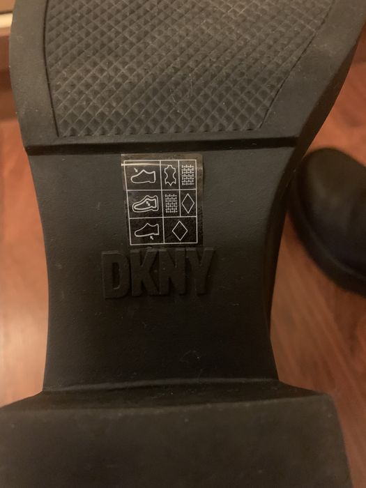 Ботинки женские, кожа, челси, DKNY (оригинал)