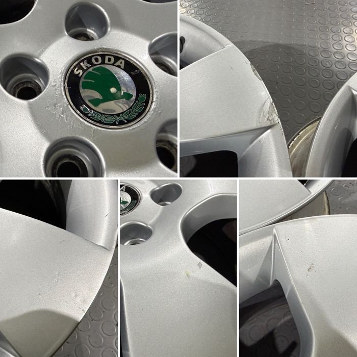 4бр. ОТЛИЧНИ ОРИГИНАЛНИ 15” Джанти 5х112 за-SKODA/AUDI/VW/SEAT/VAG- 6.5Jx15H2, ET50