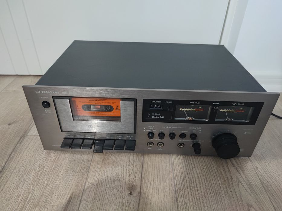 Deck Teleton C500 hifi stereo cassette