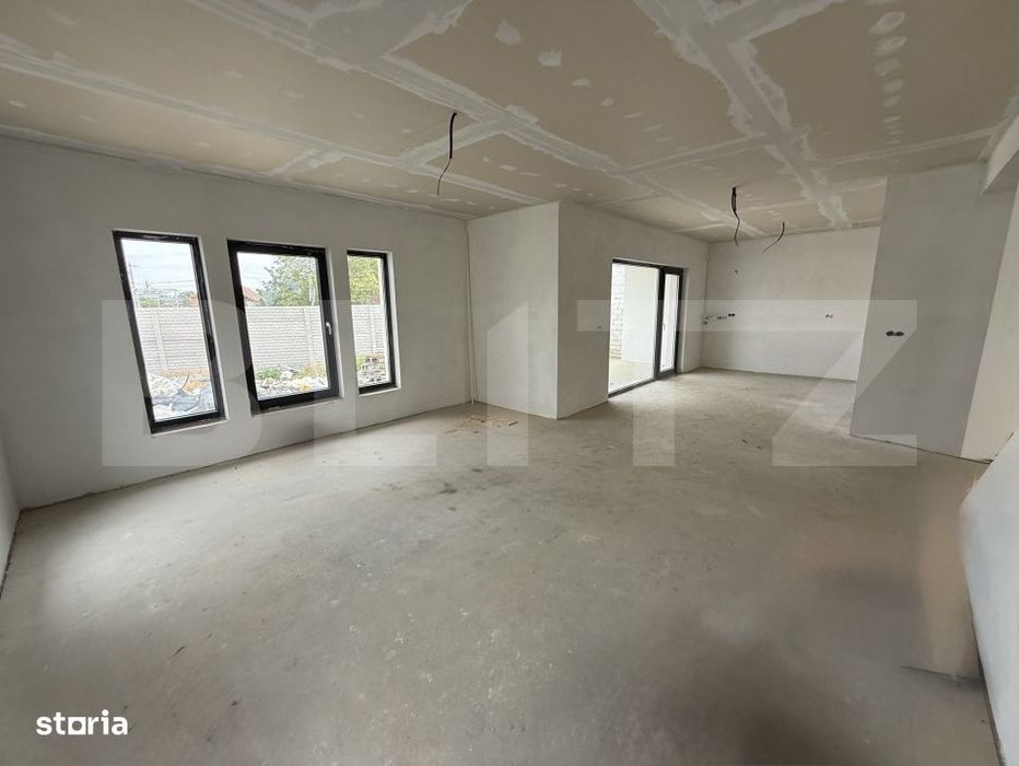 Casa semifinisata 4 camere, 105 mp, zona Odoreu