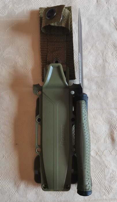 Практичен & Неубиваем Бушкрафт Нож с Kydex Кания – Готов за Всичко! USA,Чисто нов!