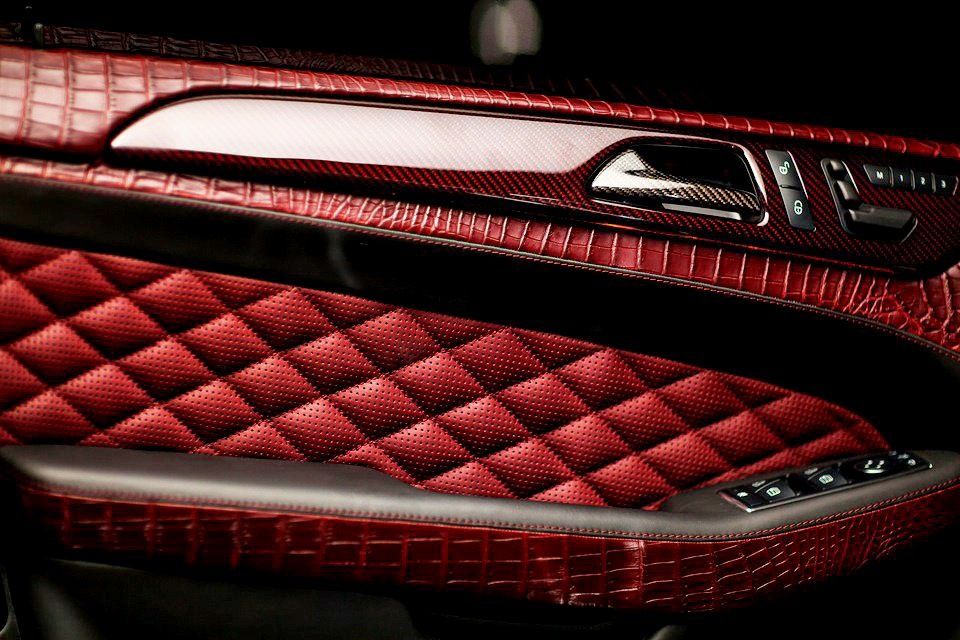 Тюнинг салона автомобиля 
Перетяжка салона,