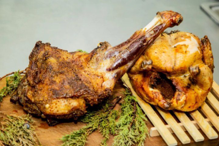 Tandir go'sht va tandir tovuq