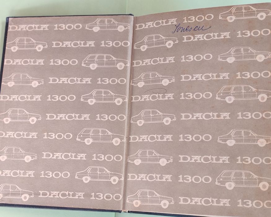 Manual Dacia 1300 ediția 1975
