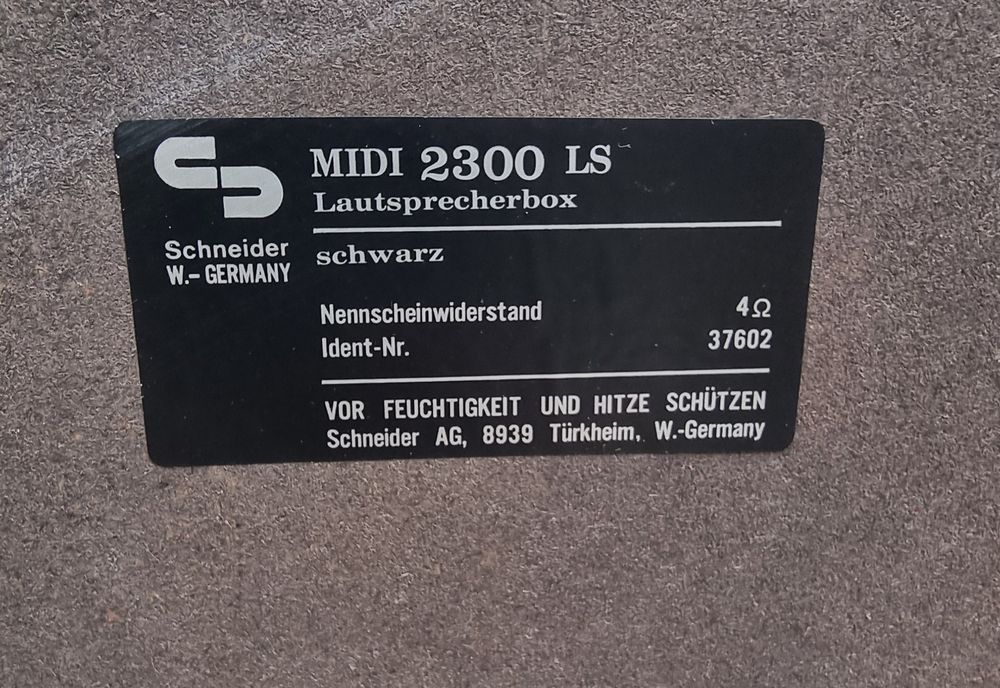 Чифт колони Schneider Midi 2300 LS