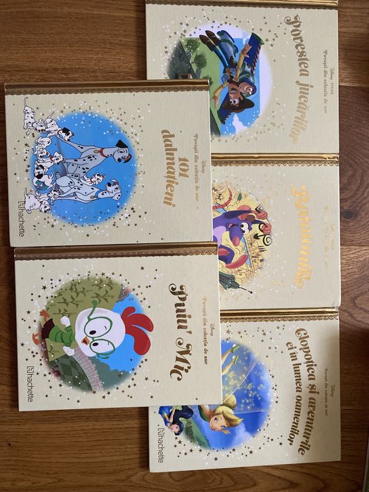 Set de 5 cărți Disney - povești din colecția de aur