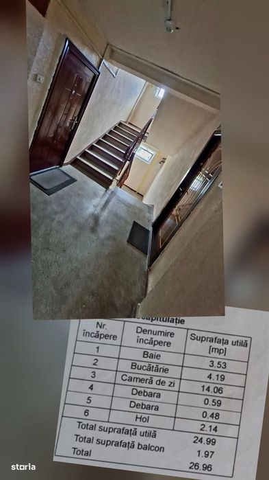 Garsonieră Gavana 2 , finisaje clasice , Amplasament EXCELENT