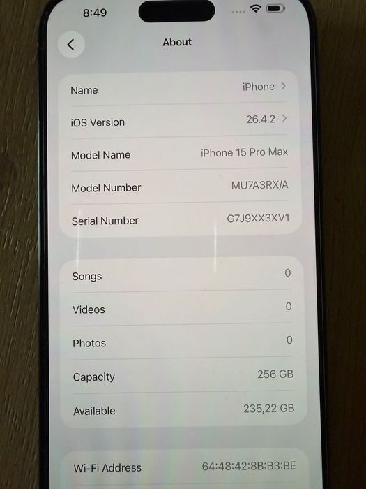 iPhone 15 pro max в гаранция!