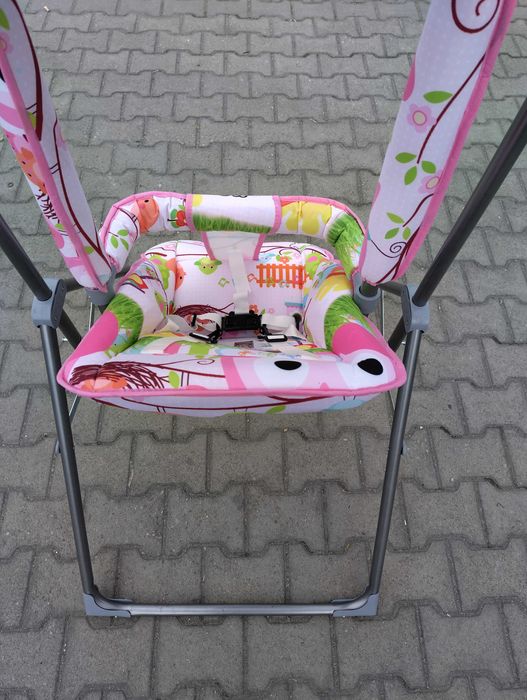 MONI Градинска люлка със сенник FUNNY розов