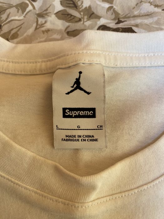 Тениска Jordan x Supreme