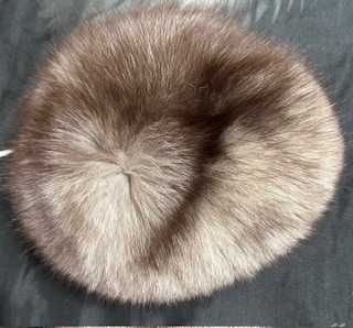 Caciula de blana naturala vulpe