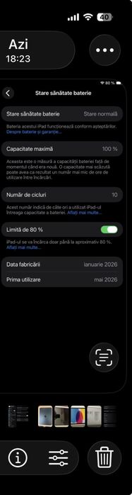 Ipad A16 256Gb Albastru fullbox