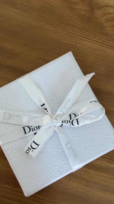 Серьги Dior , цвет - коралл, оригинал