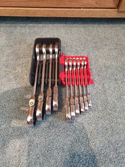 Set chei Facom CK.467BJP10 cu clichet și cap flexibil 8–19 mm – NOU / Nefolosit