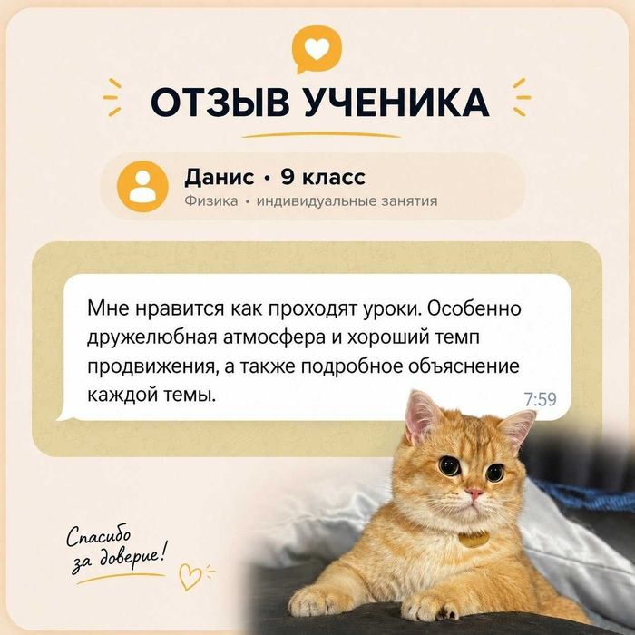 Репетитор по математике и физике / онлайн / индивы и мини-группы